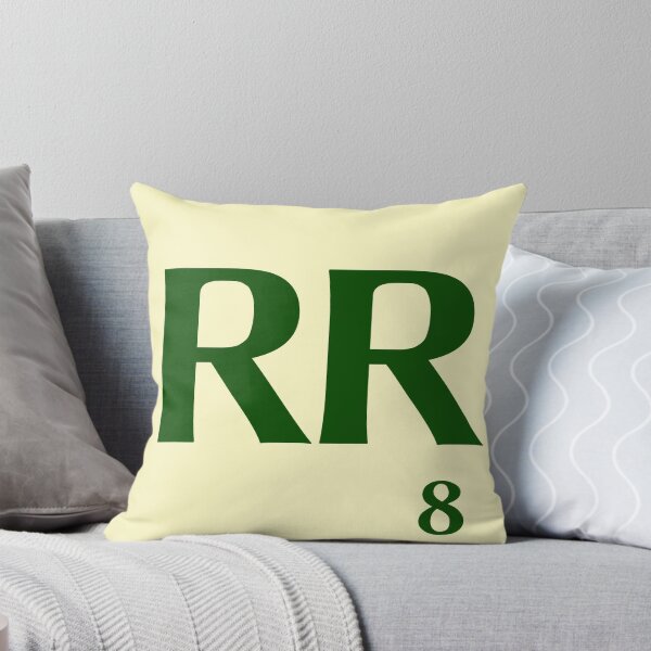 Vista previa del artículo con la obra «Ficha de Scrabble de la RR de 8 puntos», diseñado y vendido por fgrdisseny.