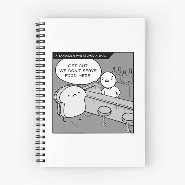 Item preview, A sandwich walks into a bar... designed and sold by cheezup.