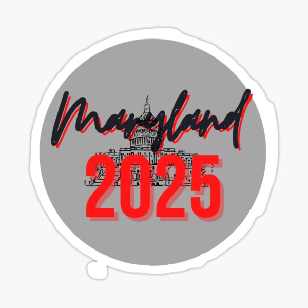 "University of Maryland Class of 2025" Sticker by danielled628 Redbubble