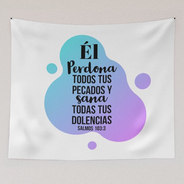 Item preview, Forgiveness and Healing Psalm 103: 3 designed and sold by Fe-En-Cristo.