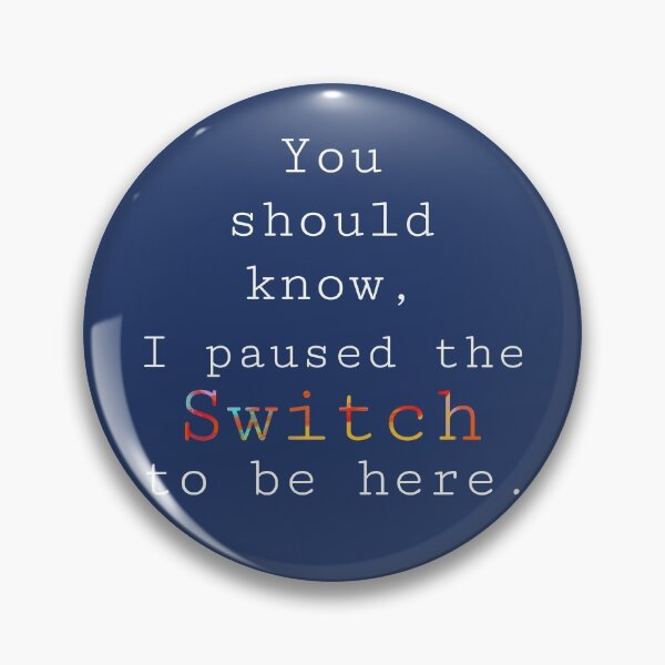 Item preview, I paused the Switch designed and sold by GeekyMisul.