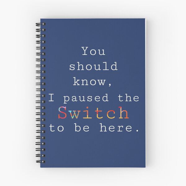 Item preview, I paused the Switch designed and sold by GeekyMisul.