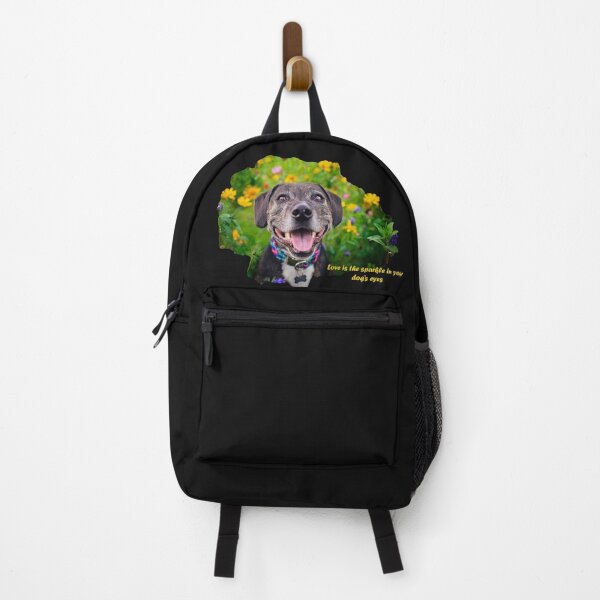 Item preview, Smiley Brindle Dog Savannah designed and sold by PurpleBluesPets.