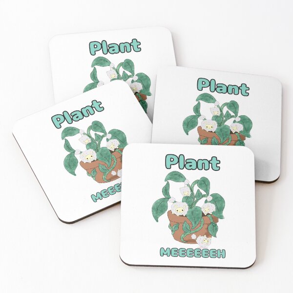 Item preview, PLANT MEEEEEEH_ WHITE designed and sold by UgaMaru.