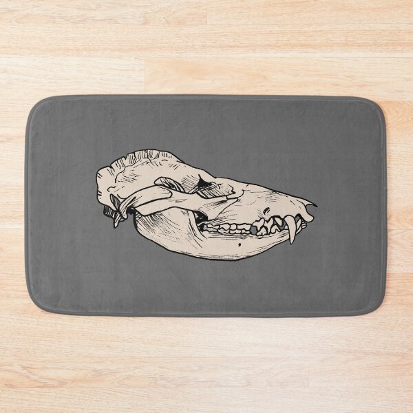 Item preview, Opossum Skull Drawing designed and sold by Grubgroove.