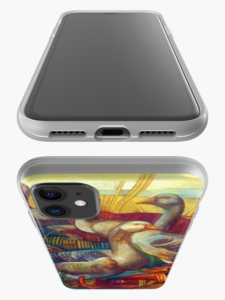 Alternate view of goose lombardella (anser albifrons) iPhone Case & Cover