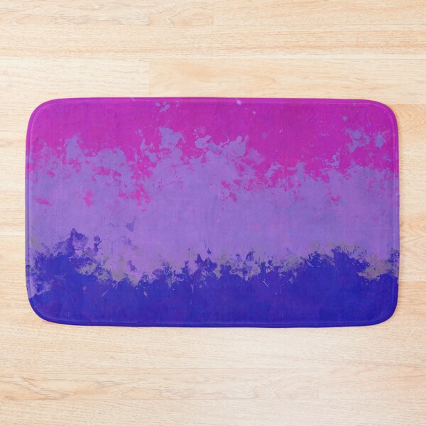 Item preview, Bisexual Paint Splatter Pride Flag designed and sold by Quinn-Draws.