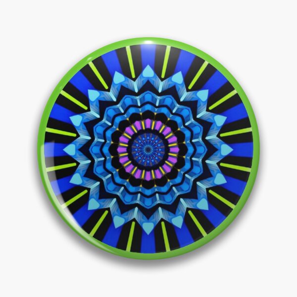 Item preview, Blue Geometric Art designed and sold by lovehighvibes.