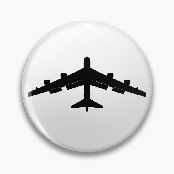 US USA B-52 Stratofortress Bomber Military Hat Lapel Pin 
