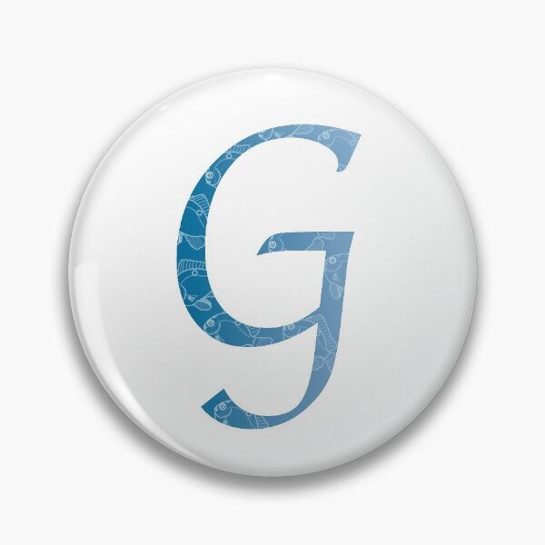 Item preview, Letter G Sticker designed and sold by SakiOno.