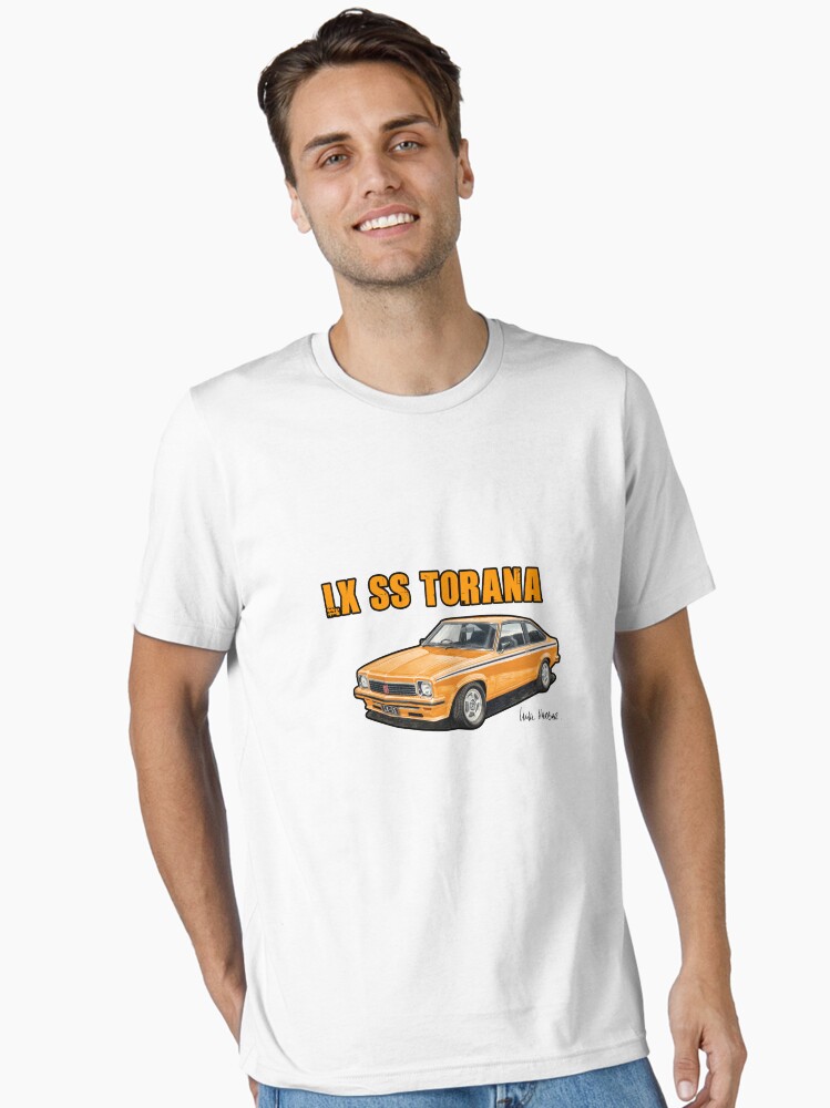 Thumbnail 1 of 7, Essential T-Shirt, Holden LX SS Torana in Papaya designed and sold by UncleHenry.