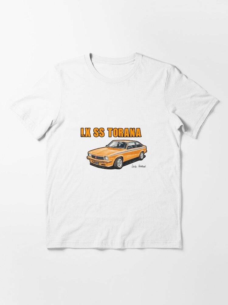 Thumbnail 3 of 7, Essential T-Shirt, Holden LX SS Torana in Papaya designed and sold by UncleHenry.
