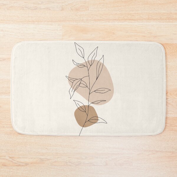 Item preview, Modern minimalist floral boho art designed and sold by MA DESIGNS.