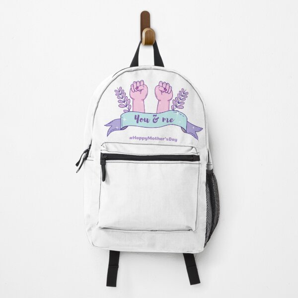 Item preview, You & Me, Happy Mother's Day in white designed and sold by ForeverInColors.