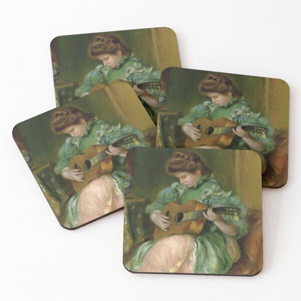 Item preview, Woman with a Guitar, Pierre-Auguste Renoir, 1897 designed and sold by goodimpressions.