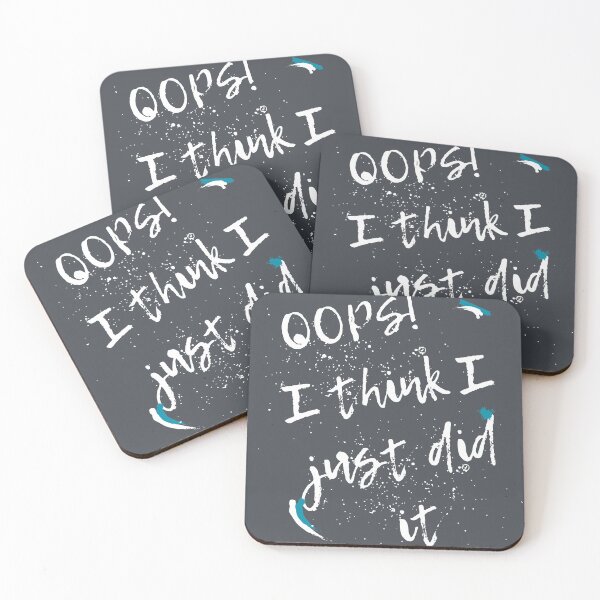 Item preview, Oops! I think i just did it  designed and sold by hudaartlife.
