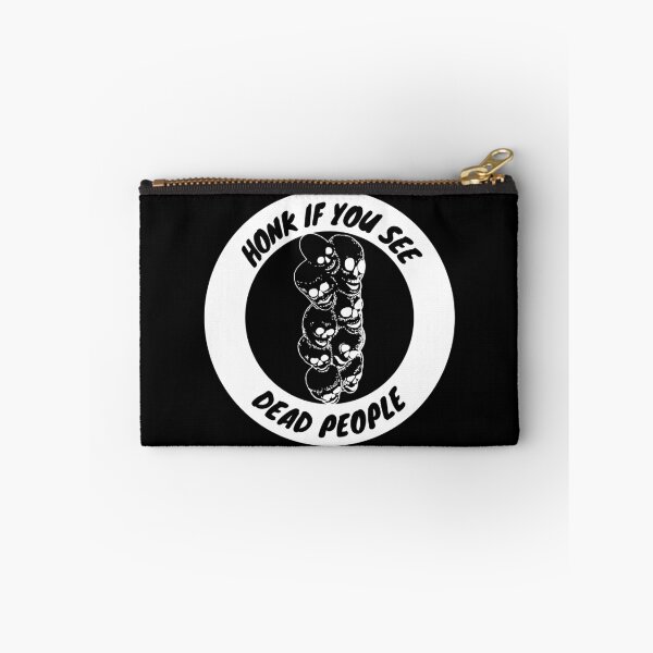 Item preview, Honk If You See Dead People - Creepy Skulls design designed and sold by LordAudes.