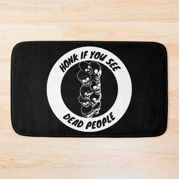 Item preview, Honk If You See Dead People - Creepy Skulls design designed and sold by LordAudes.