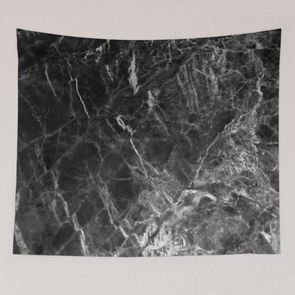 Item preview, Black and grey elegant marble texture photography designed and sold by BlankaDesigns.