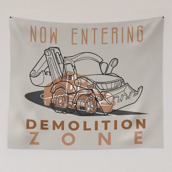 Item preview, Entering Demolition Zone designed and sold by ektara-.