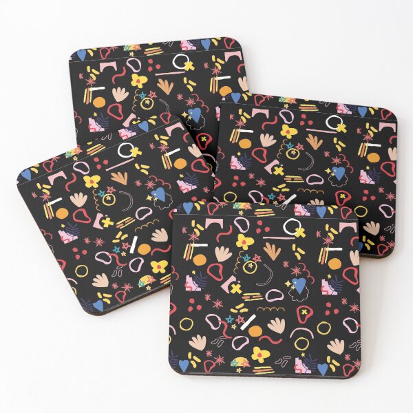 Item preview, Black pattern designed and sold by TatianaLally.