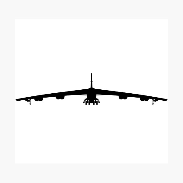 Item preview, USAF united states air force Boeing B-52 Stratofortress military bomb plane, 1950s bomber military aircraft Close air support in flight. US air force military jet armed bomber  designed and sold by Marcin Adrian.