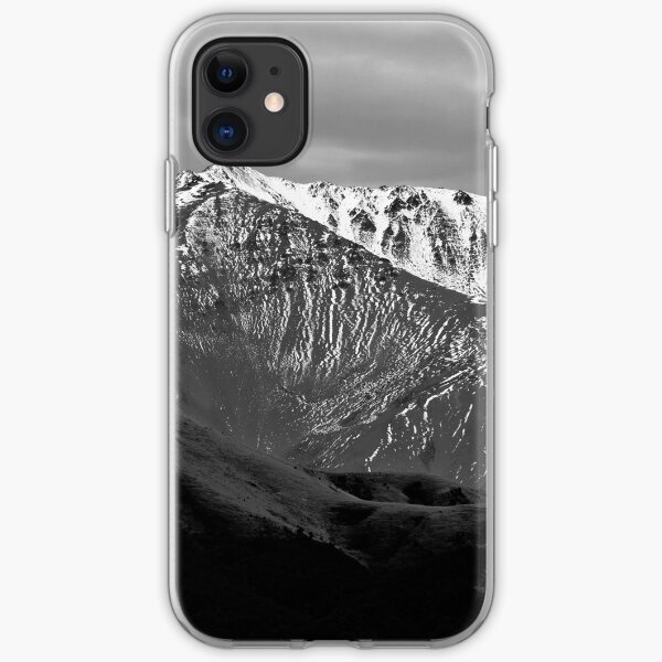 Mountains over Windwhistle, New Zealand iPhone Soft Case