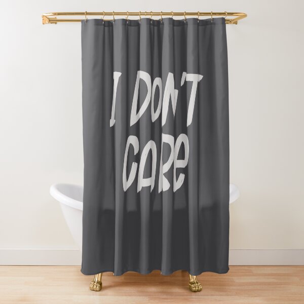 Item preview, I don't care  designed and sold by hudaartlife.