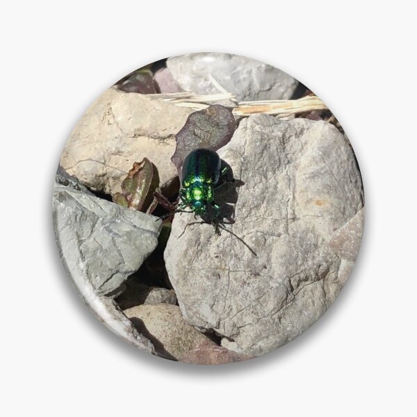 Item preview, beetle / green beetle designed and sold by DareRabbit.