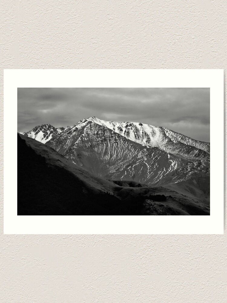 Alternate view of Mountains over Windwhistle, New Zealand Art Print