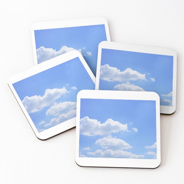 Item preview, Blue sky clouds photography relax designed and sold by BlankaDesigns.