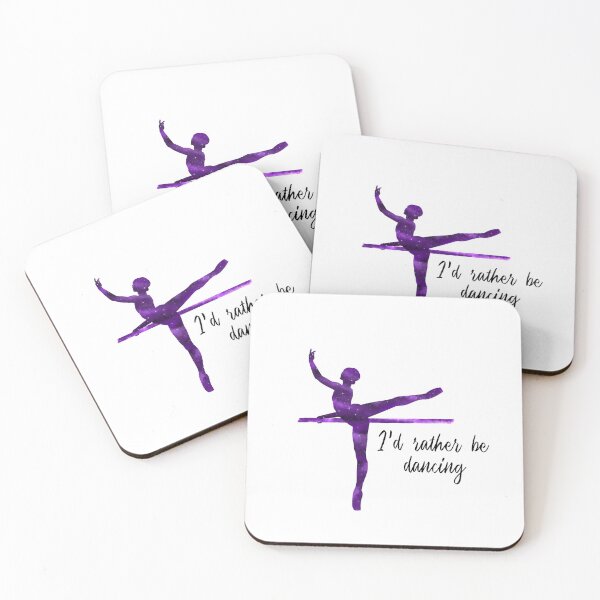 Item preview, Rather Be Dancing Ballerina Purple designed and sold by VibrantFlight.