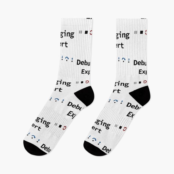 Item preview, Debugging Expert, IDE Debugging Buttons - Pause Stop Restart Step-In Step-Over Step-Out, Software Testing, Software Developer designed and sold by Max-Wear.