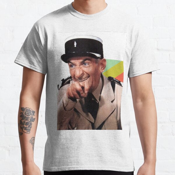 Louis de Funes Grimace T-shirt classique