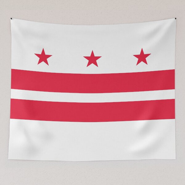 Item preview, The DC (Flag of the District of Columbia) designed and sold by franklinprintco.