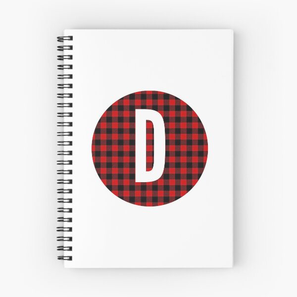 Item preview, Monogram letter D flannel design designed and sold by JustSeasons.