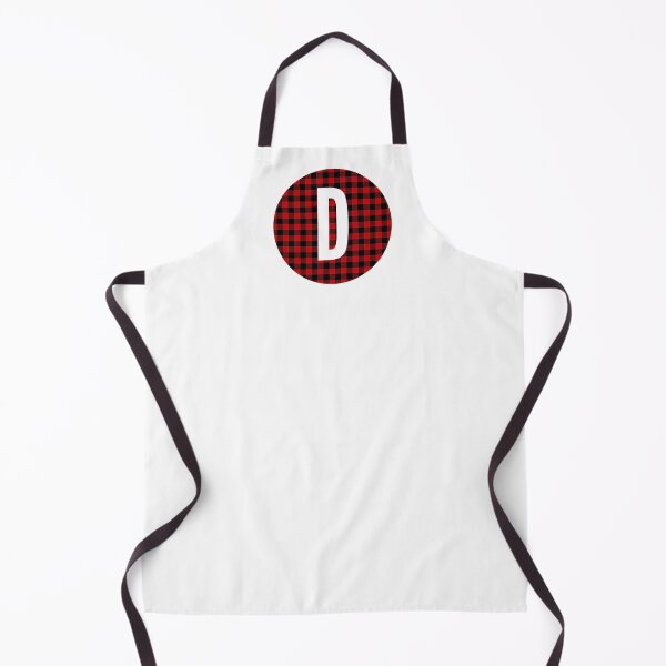 Item preview, Monogram letter D flannel design designed and sold by JustSeasons.
