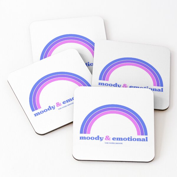 Item preview, Moody & Emotional Logo - Dark Rainbow Aesthetic designed and sold by thedarkbrook.
