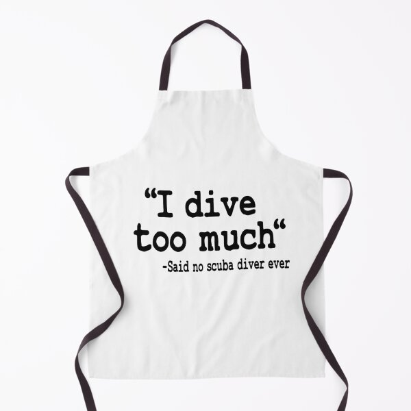 Item preview, Funny Scuba Diving I Dive Too Much Quote Diver designed and sold by Stronzi.