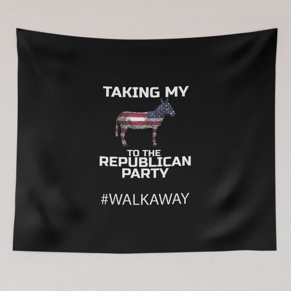 Item preview, Walkaway Taking My Donkey to the Republican Party designed and sold by TrndSttr.