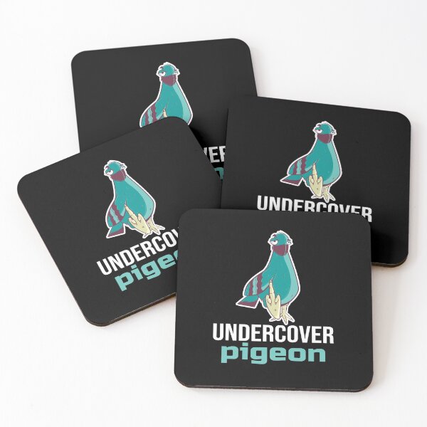 Item preview, Funny pigeon design undercover pigeon designed and sold by DesignbyManthey.