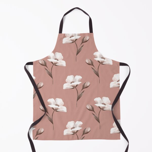 Item preview, White Flowers Pattern with Seamless background Botany designed and sold by Red-ElYoubi.
