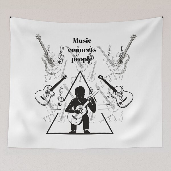 Item preview, Music connects people designed and sold by Karolj.