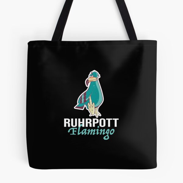 Item preview, Funny Ruhrpott flamingo dove design designed and sold by DesignbyManthey.