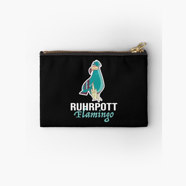 Item preview, Funny Ruhrpott flamingo dove design designed and sold by DesignbyManthey.