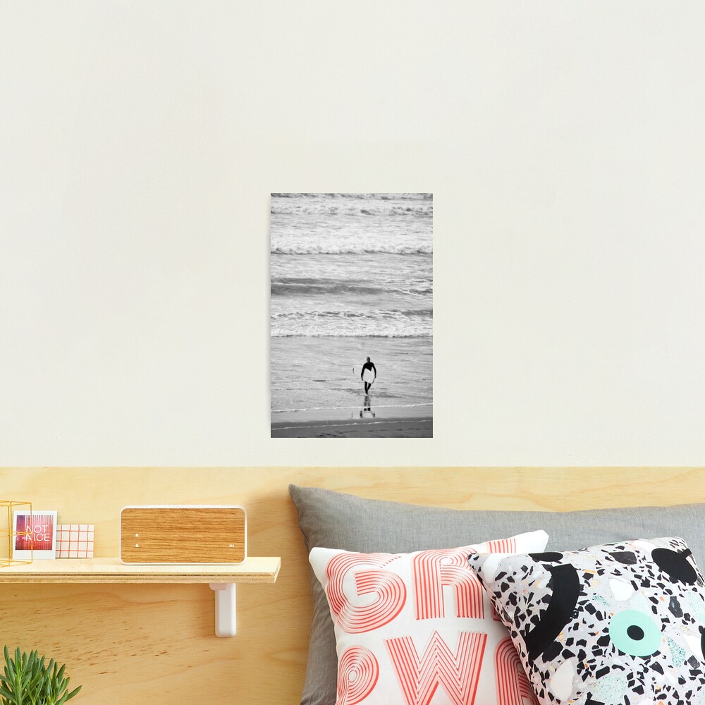 Afternoon surfing session, New Zealand Photographic Print