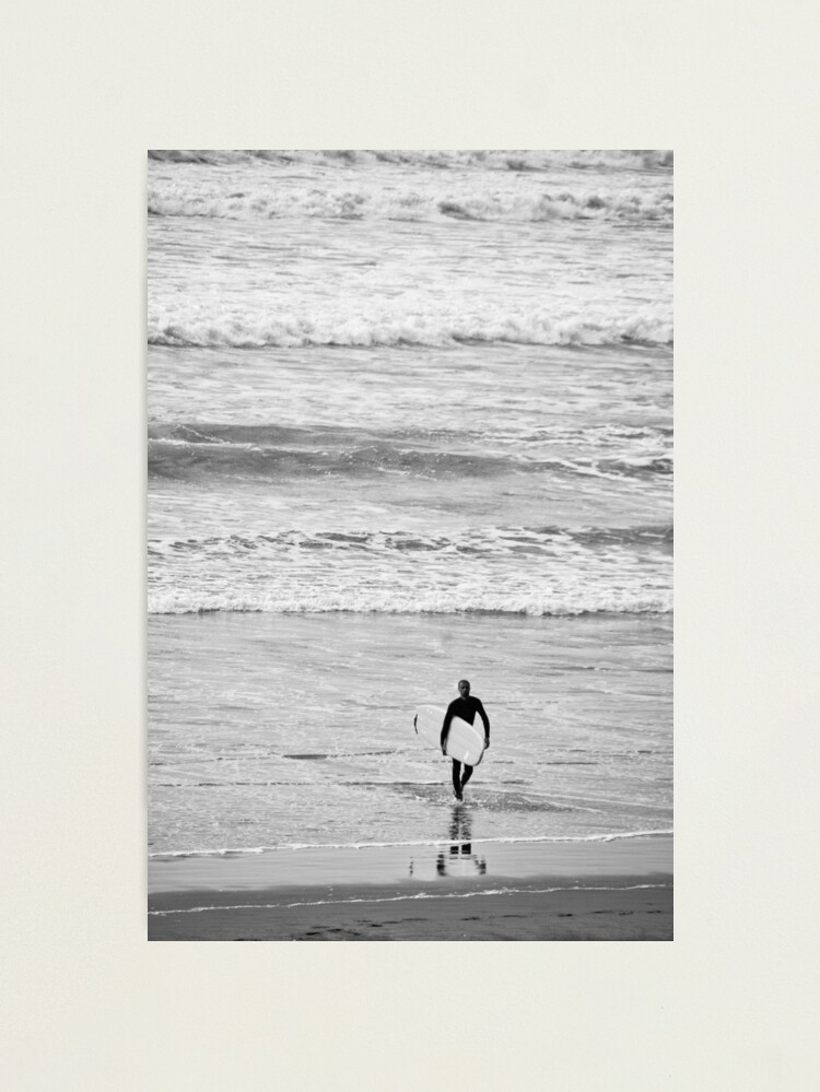 Alternate view of Afternoon surfing session, New Zealand Photographic Print