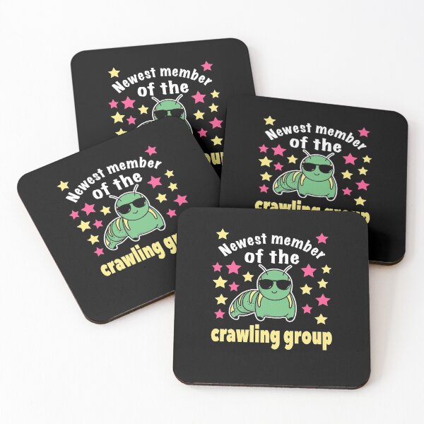 Item preview, Cute caterpillars kids design crawling group designed and sold by DesignbyManthey.