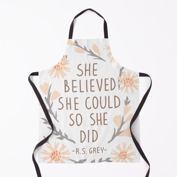Item preview, She Believed She Could So She Did designed and sold by Foxeye Daisy.