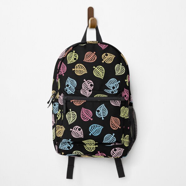 Item preview, Nook Leaf Aloha Logo - Rainbow Colors on Black designed and sold by TheMajesticGoat.